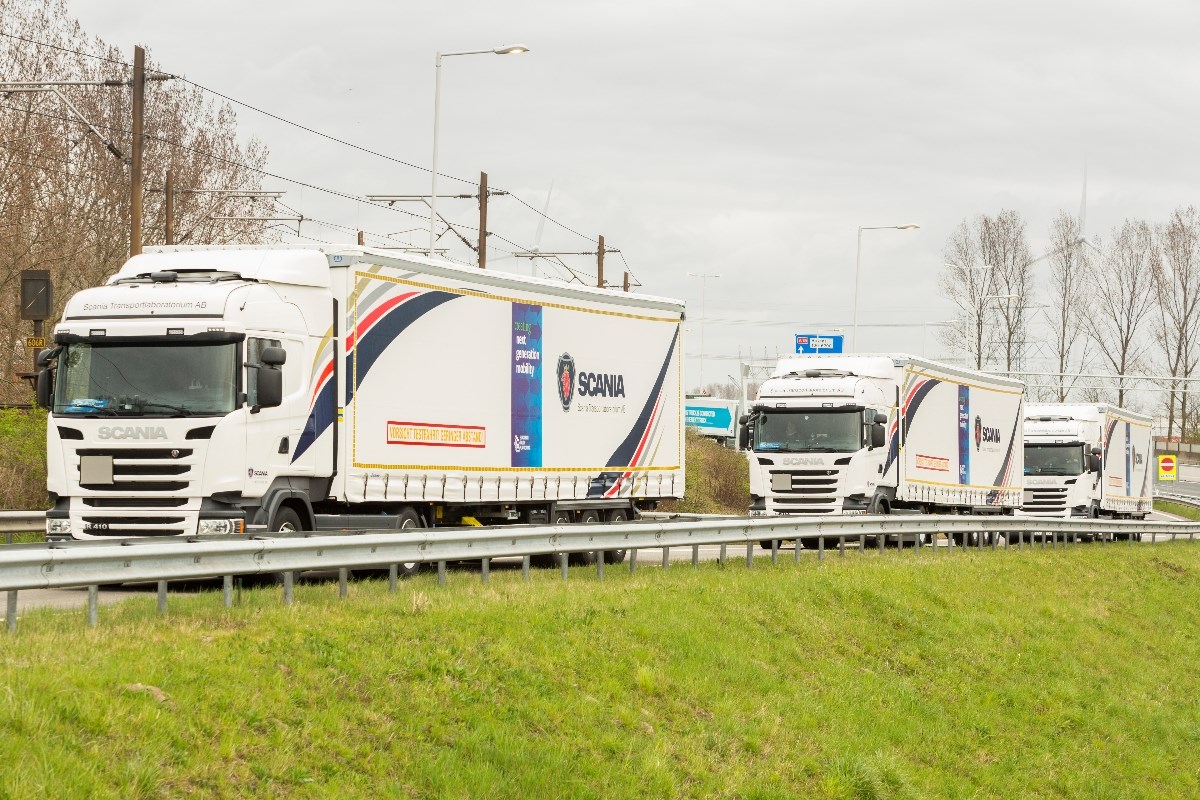 Dutch business community welcomes truck platoons