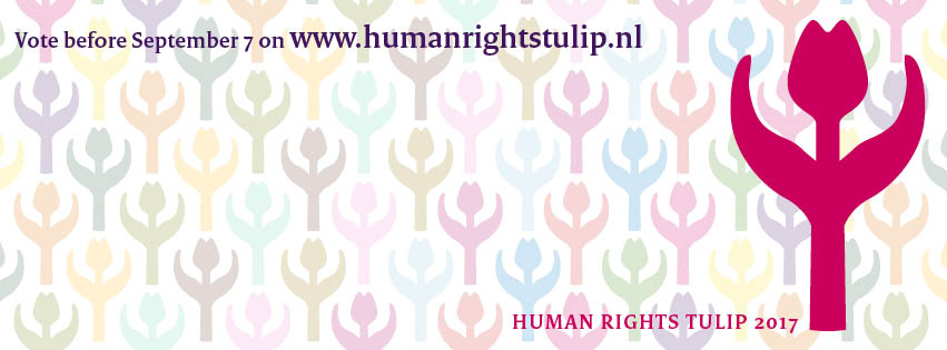 Voting opens for 2017 Human Rights Tulip award