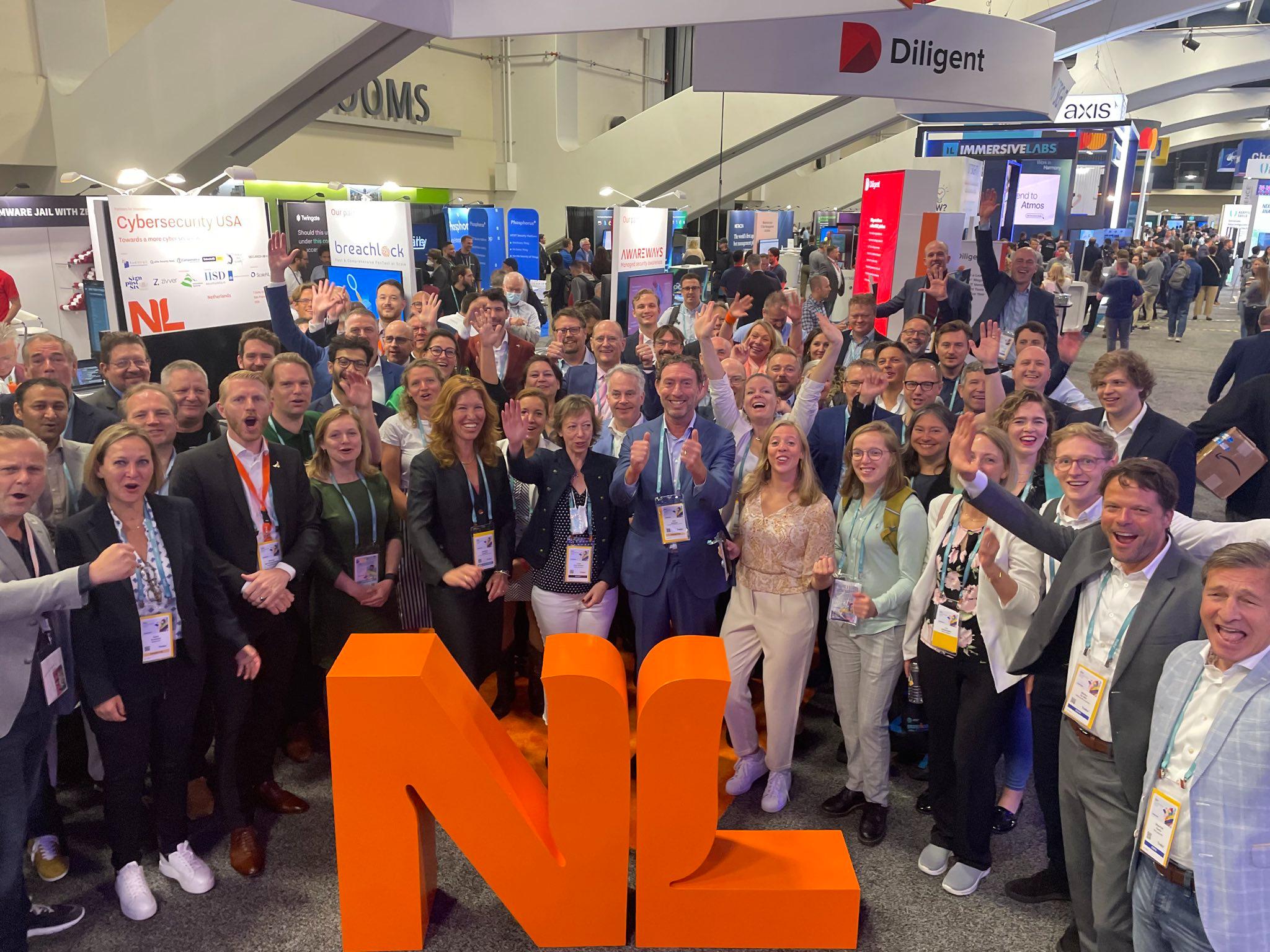 Netherlands Pavilion and large delegation at RSA 2022